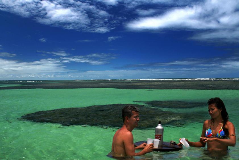 Alvorada No Morro Flat Terceira Praia 莫罗圣保罗 外观 照片